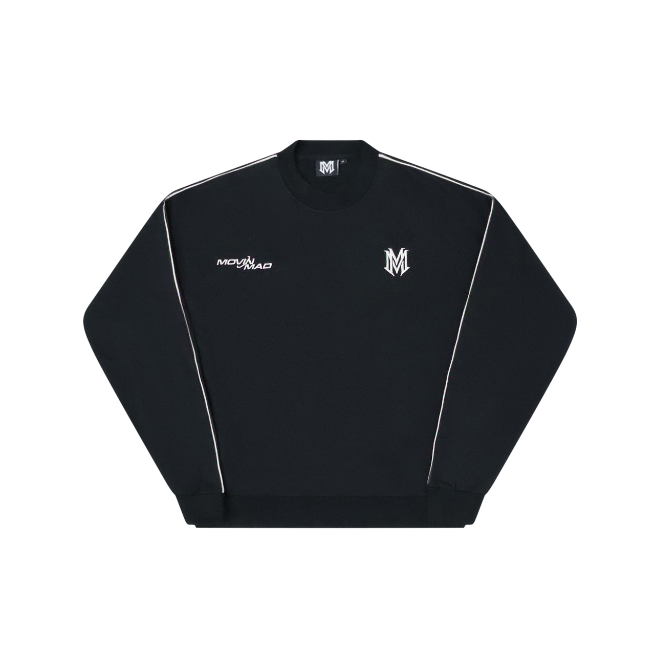 WHITE COZY CREWNECK