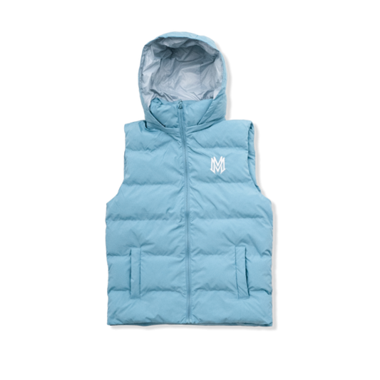 BABY BLUE V1 PUFFER VEST