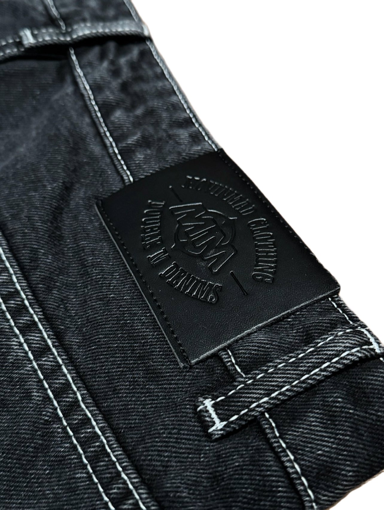 CHROME DENIM PANTS