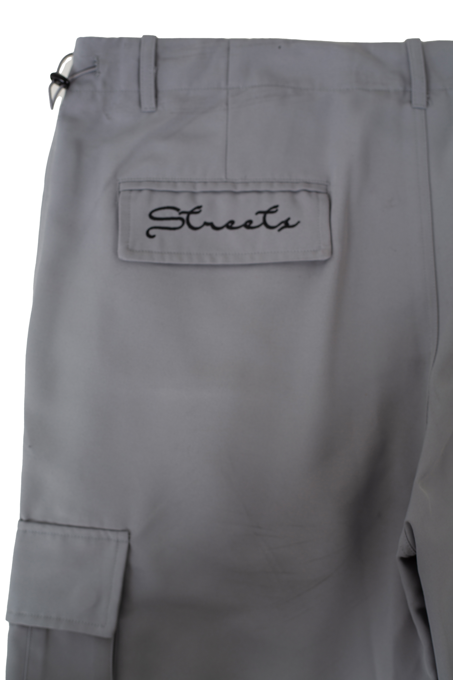GREY CONVERTIBLE CARGO PANTS