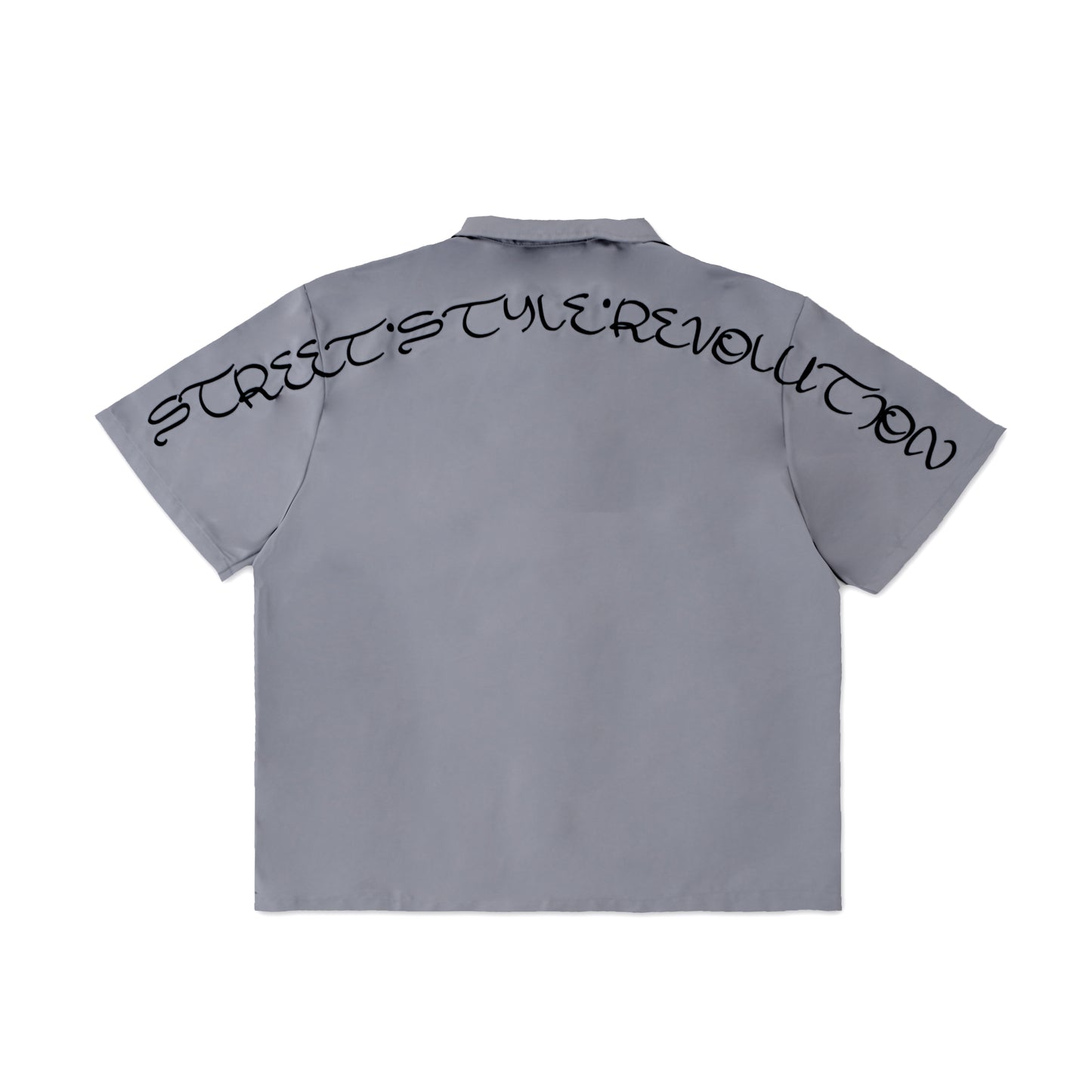 GREY CARGO BUTTON UP