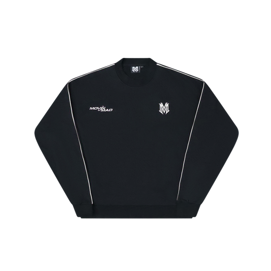 WHITE COZY CREWNECK