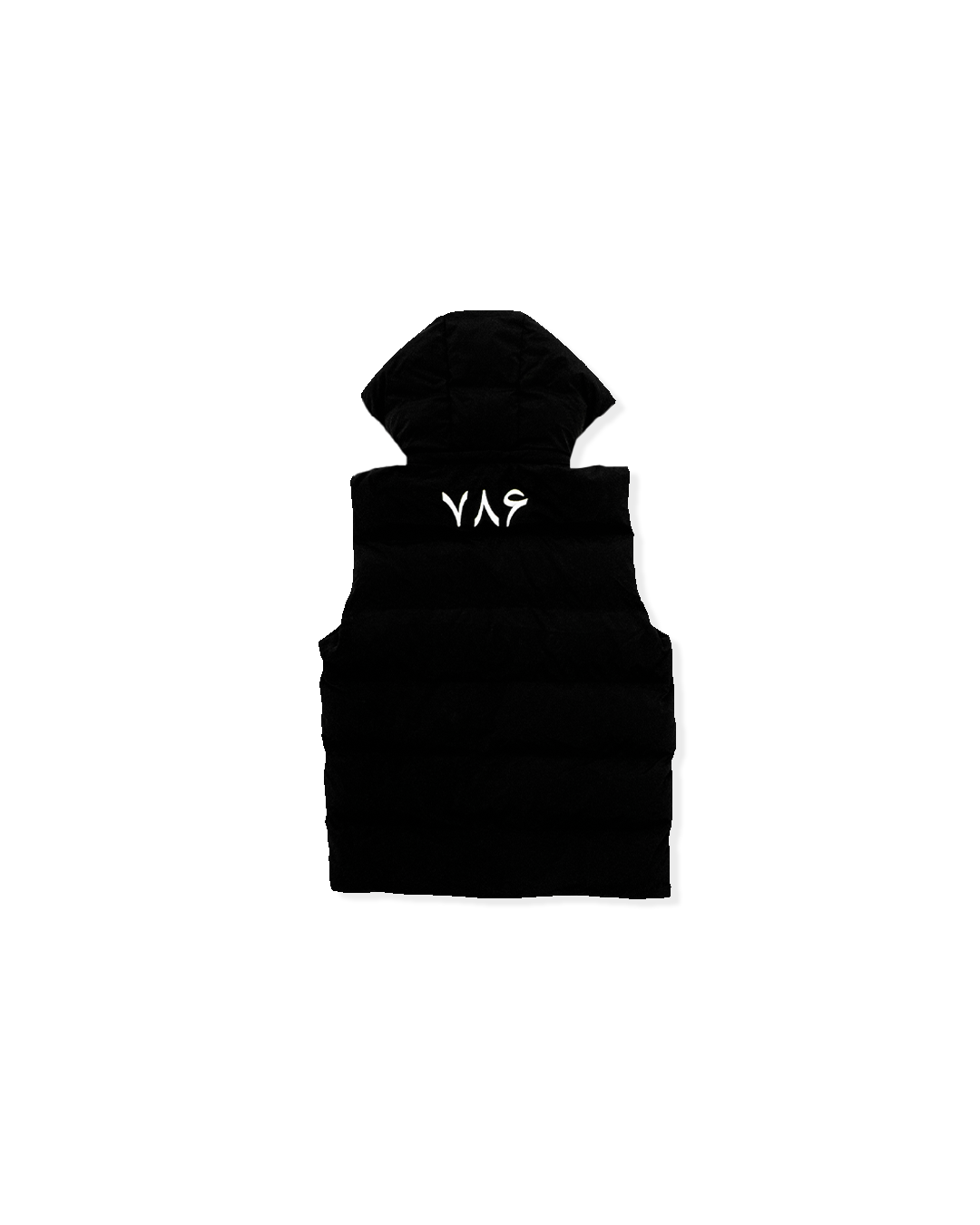 MIDNIGHT BLACK PUFFER VEST - Movinmad