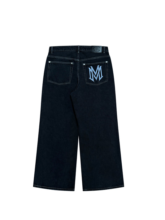 CHROME DENIM PANTS