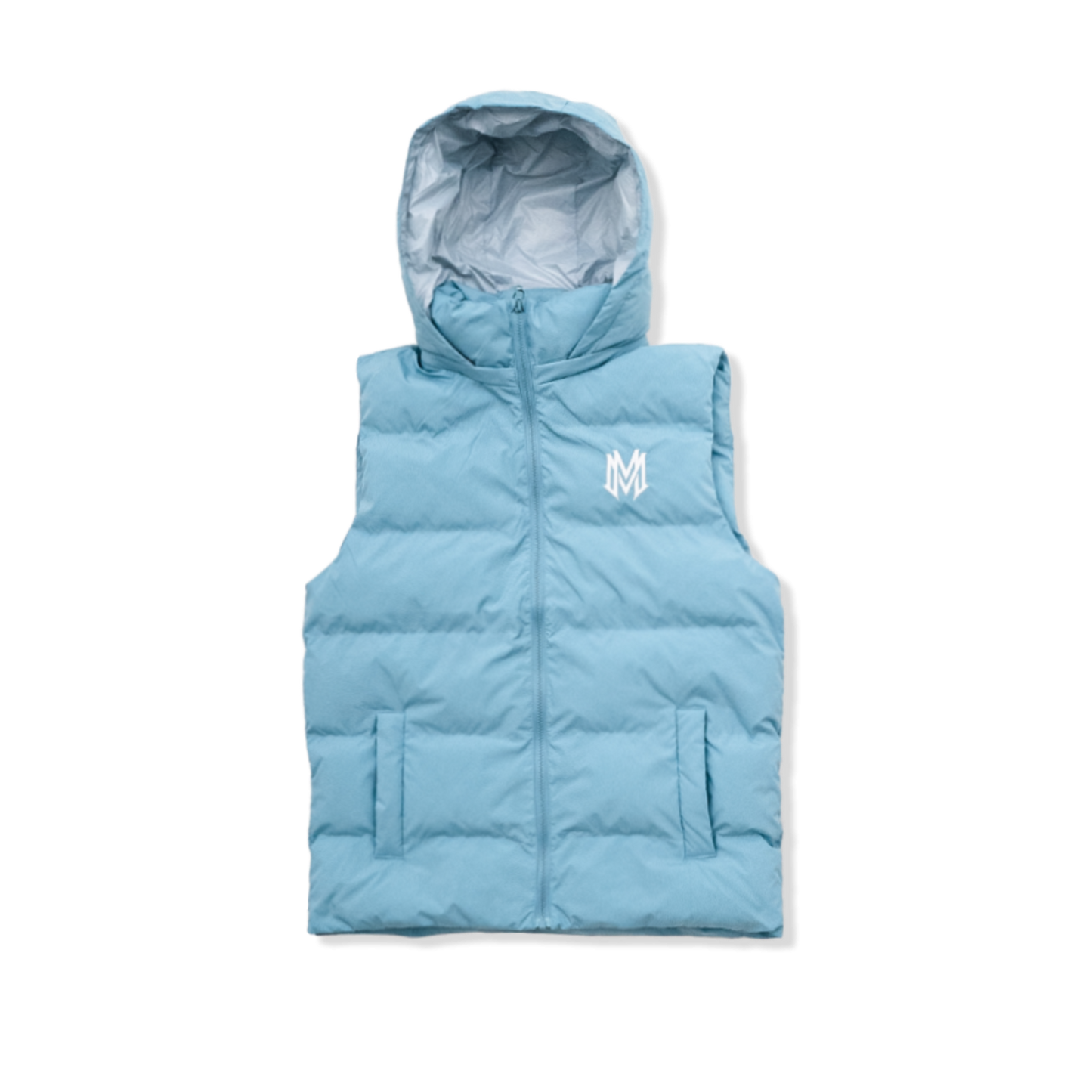 BABY BLUE V1 PUFFER VEST