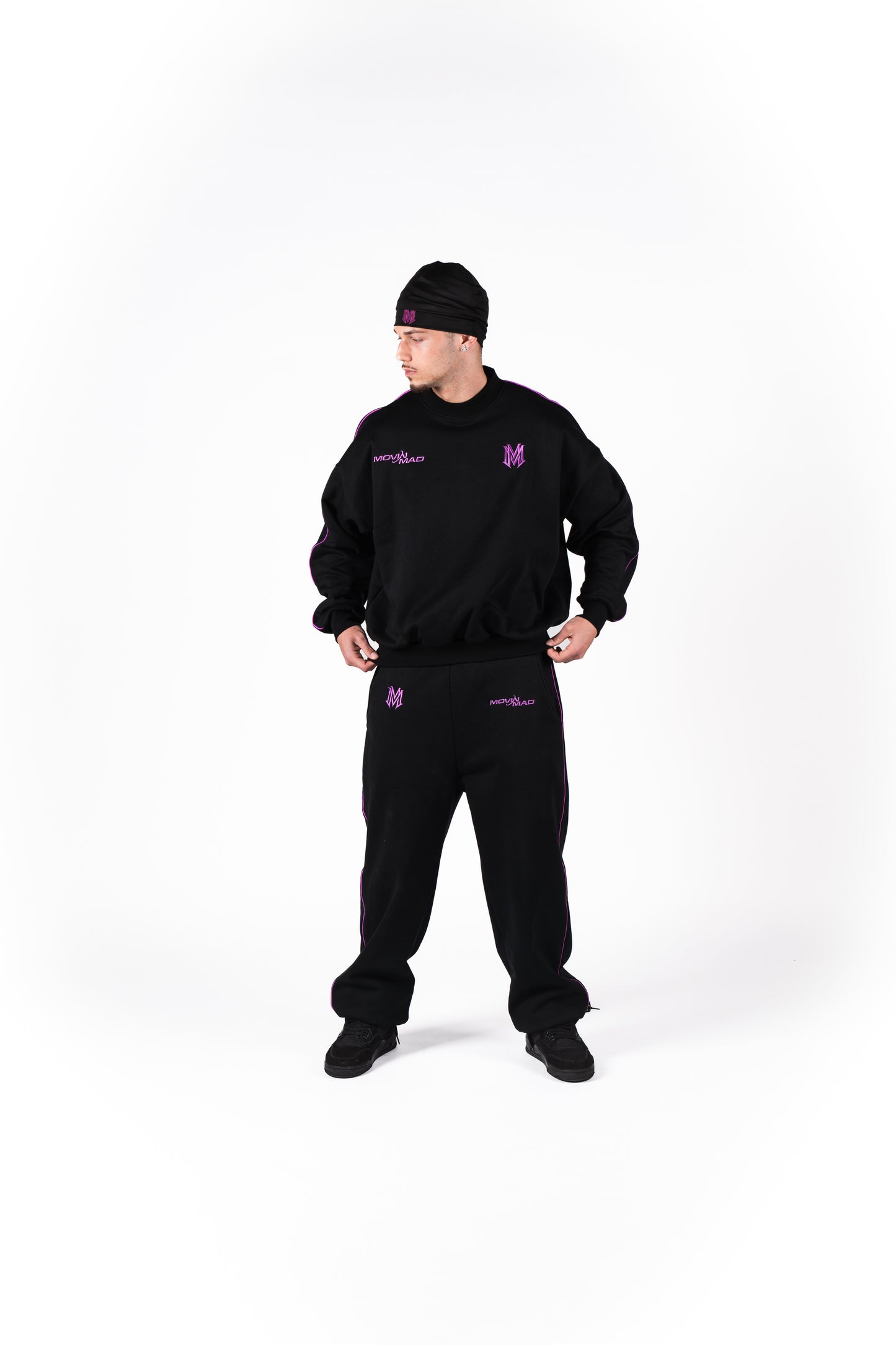 PURPLE COZY JOGGERS