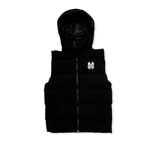 MIDNIGHT BLACK V2 PUFFER VEST